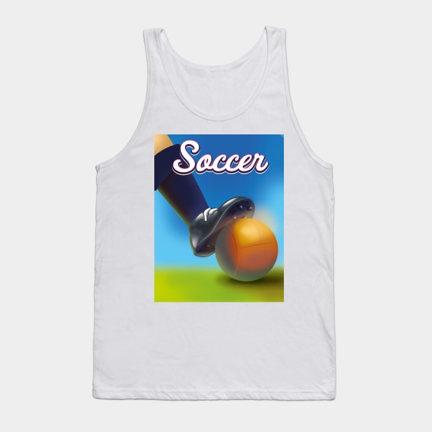 Soccer Tank Top by nickemporium1